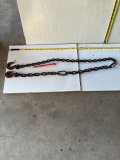 6' Chain with 2 hooks
