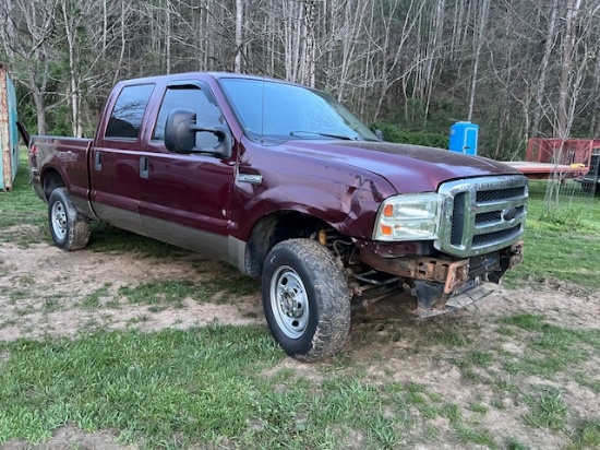 2006 Ford F250 4x4 5.4 L Motor -Bill of Sale Only