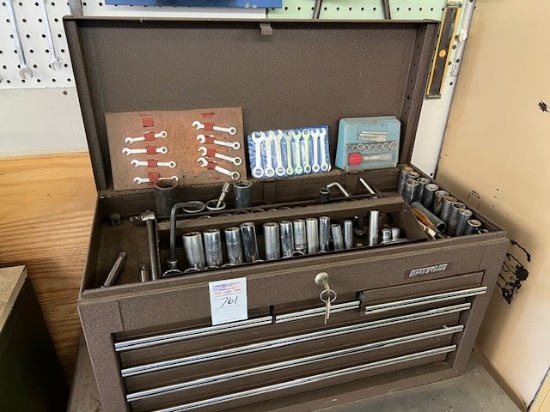 Toolbox with contents - tools