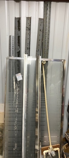 Glass Shower Door, Shelving Hardware