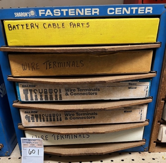 Battery Cable Parts and Cabinet
