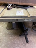 old table saw with 2 motors