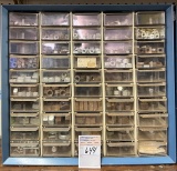 Hardware and Display Case - Square Nuts, SAE Nuts, MAchine Screws,