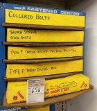 Collered Bolts, Thumb Screws and Display Case