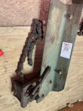 old chain pipe vise