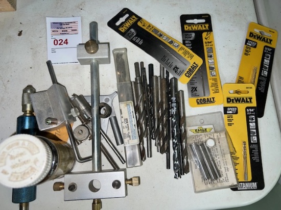 miscellaneous, drillbits, new and used drill checks