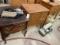 2 end tables and 2 sewing machines