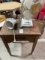 Table, fan and  light