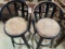 2 barstools