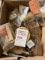 Miscellaneous nails , faucet repair kit, tape measure