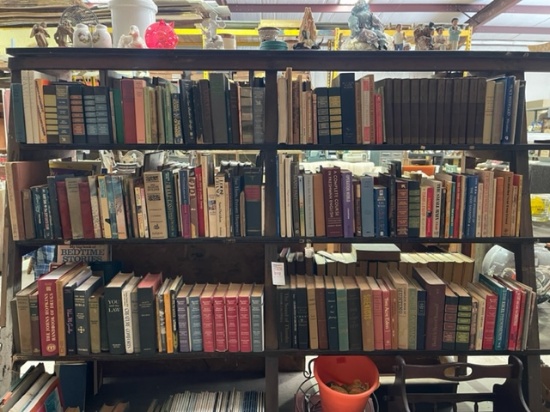 shelf contents only - Books of all kinds