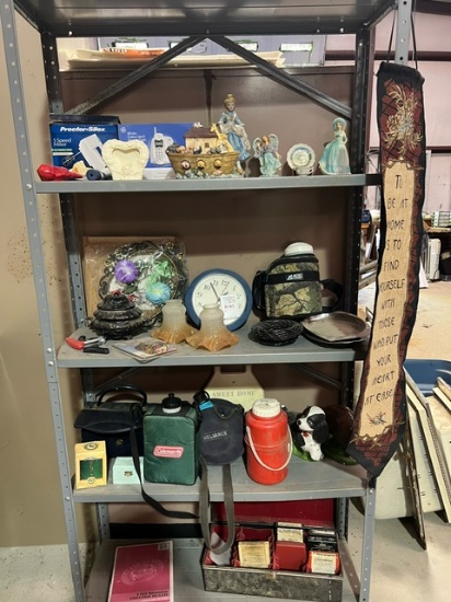 Shelf and contents