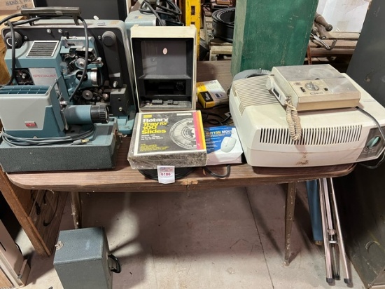 Table and contents projectors