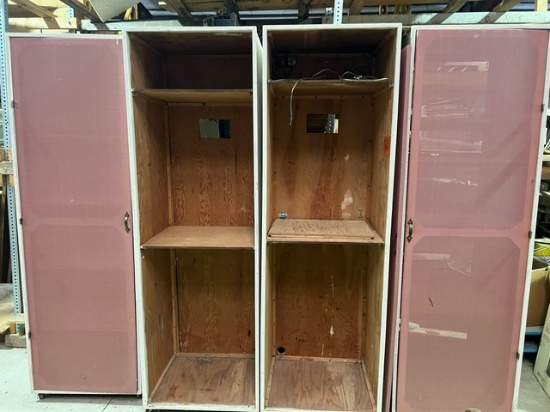 4 large shelves