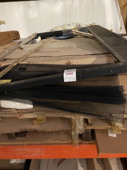 pallet fireplace doors
