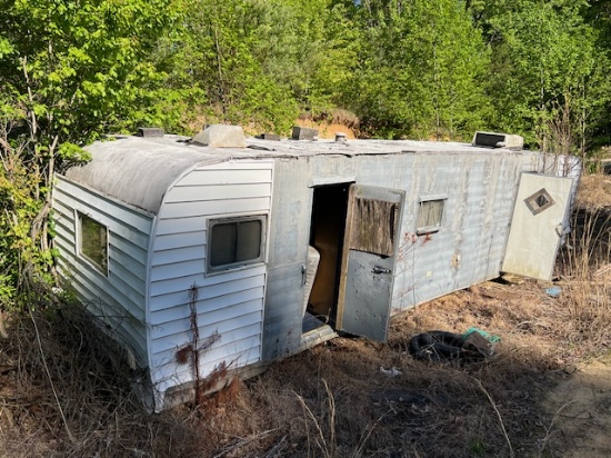 Antique mobile trailer / house trailer