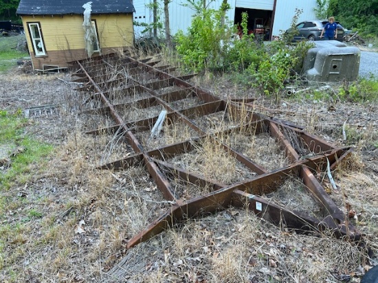 Trailer Frame and axel for Tiny Home Trailer