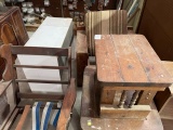 Chairs, End Tables, White Desk