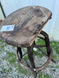 Rare Thonet Style Switchboard Operator Bentwood Stool