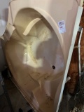 Large fiberglass tub