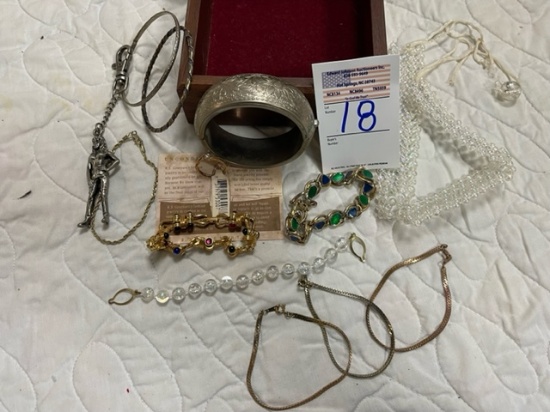 Jewelry w/ box - bracelets - ring