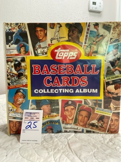 1990’s Baseball Cards in binder