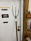 antique hay fork