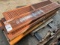 pallet of wood bifold doors