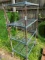 wire shelf with casters