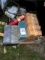 pallet organizers and extinguisher