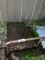 antique steel cart