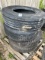 (4) tires (3) runs 275/80R22.5