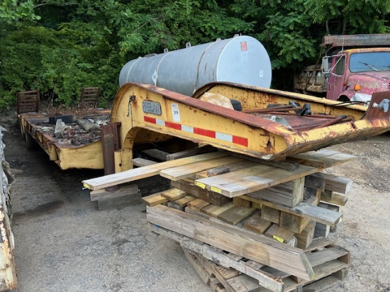 PHELAN Equipment trailer with ramps NO TITLE