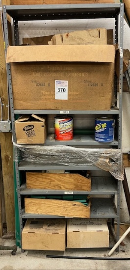 (3) hardware boxes with hardware sold on pallet