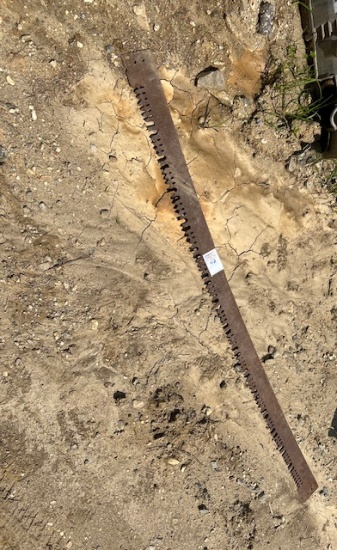 antique saw blade