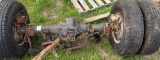 rear differential and dual wheels