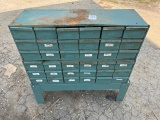 large bolt bin with contents