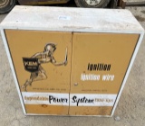 Vintage KEM Auto Parts Metal Cabinet