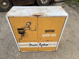 Vintage KEM Auto Parts Metal Cabinet
