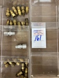 Brass unions fittings compression
