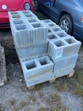 pallet of concrete block