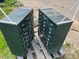 Bolt bins with contents