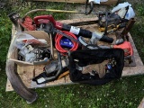 pallet tools blower , chain saws