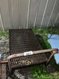 antique steel cart