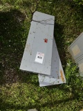 (2) large breaker boxes with breakers