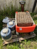 coolers and wagon