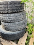 (4) tires 225/70R19.5