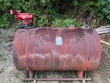 round fuel tank with pump 110 V