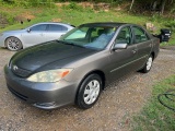 2004 Toyota Camry 4 dr Sedan - Title