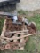 chain , drop hitch , chain binders , and rod iron fence toppers